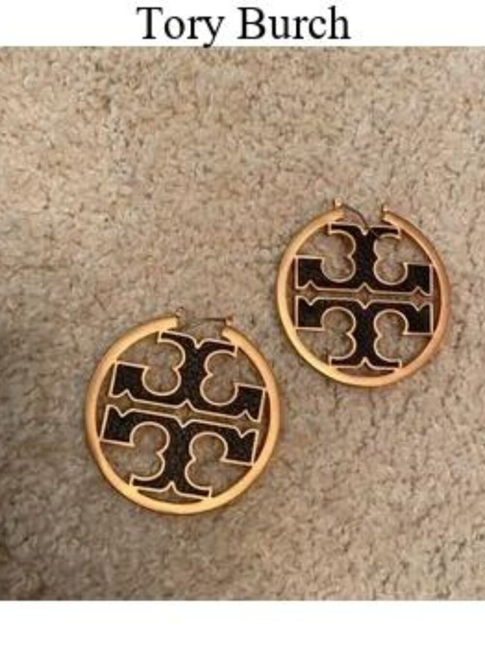 Tory Burch hoops